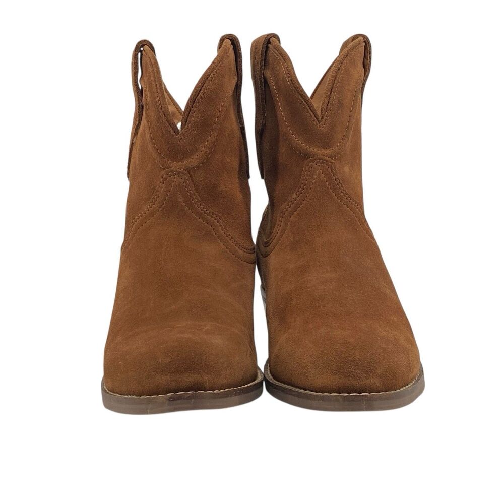Dingo Tumbleweed Leather Western Fashion Booties Women's Size 7.5M Almond Toe - Picture 2 of 11